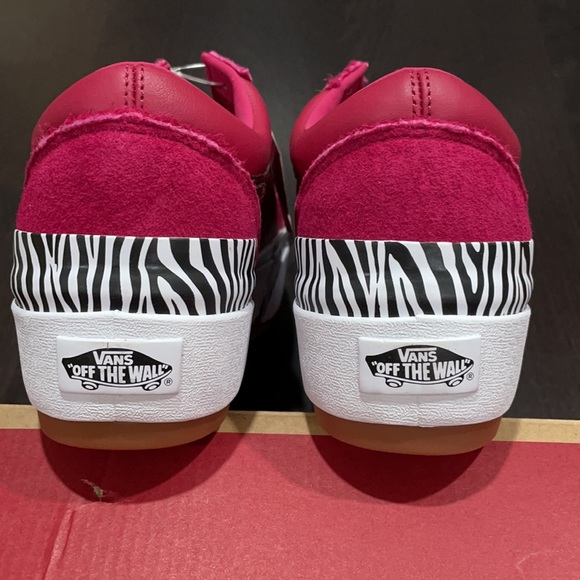 zebra old skool stacked shoes